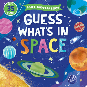 Board book Guess What's in Space Book