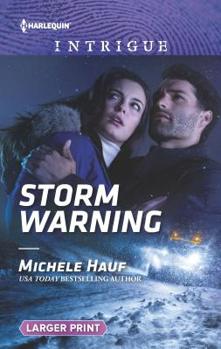 Mass Market Paperback Storm Warning [Large Print] Book