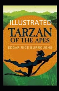 Paperback Tarzan of the Apes Illustrated Book