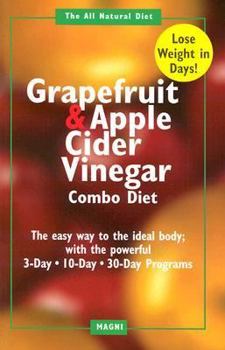 Paperback The Grapefruit and Apple Cider Vinegar Combo Diet Book