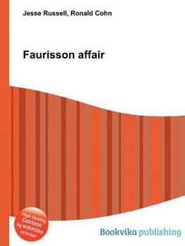 Paperback Faurisson Affair Book