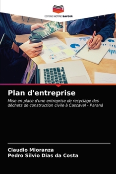 Paperback Plan d'entreprise [French] Book