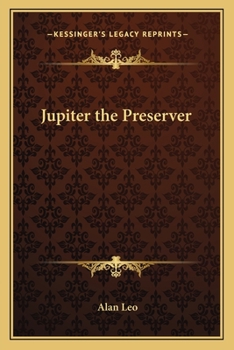 Paperback Jupiter the Preserver Book