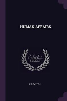 Paperback Human Affairs Book