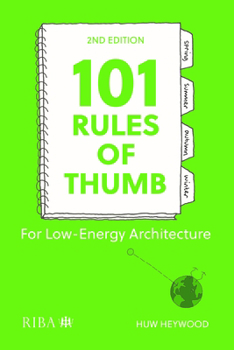 Paperback 101 Rules of Thumb for Low-Energy Architecture Book