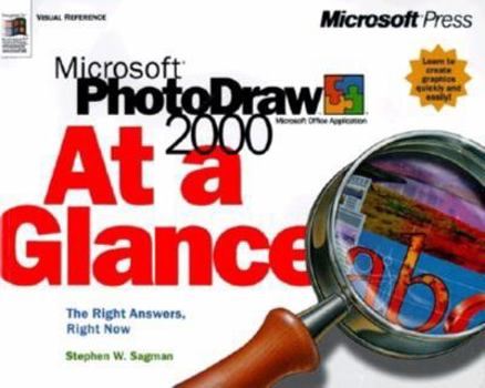 Paperback Microsoft PhotoDraw 2000 at a Glance Book