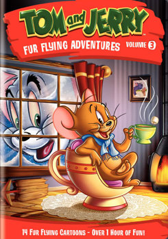 DVD Tom & Jerry: Fur Flying Adventures Volume 3 Book