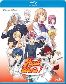 Blu-ray Food Wars!: The Complete First Season Book