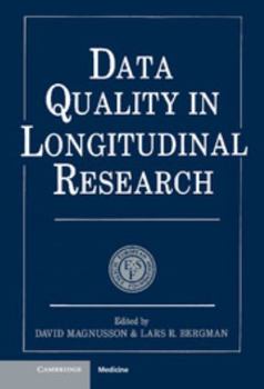 Hardcover Data Quality in Longitudinal Research Book