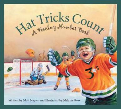 Hardcover Hat Tricks Count : A Hockey Number Book