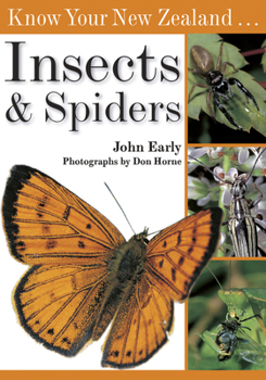 Paperback Know Your New Zealand Insects & Spiders Book