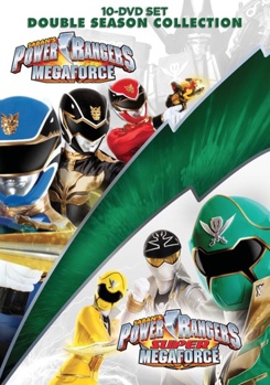 DVD Power Rangers: Megaforce & Super Megaforce Collection Book