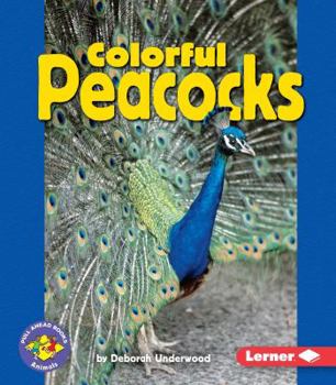 Paperback Colorful Peacocks Book