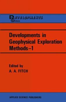 Paperback Developments in Geophysical Exploration Methods--1 Book