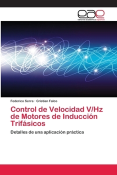 Paperback Control de Velocidad V/Hz de Motores de Inducción Trifásicos [Spanish] Book
