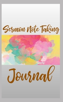 Sermon Note Taking Journal