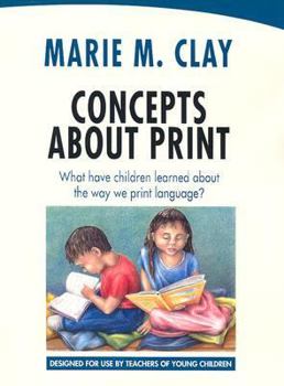 Paperback Concepts about Print Book