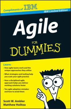 Paperback Agile For Dummies, IBM Limited Edition Book