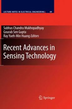 Hardcover Recent Advances in Sensing Technology Book