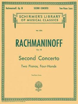 Paperback Concerto No. 2 in C Minor, Op. 18: Schirmer Library of Classics Volume 1576 Piano Duet Book