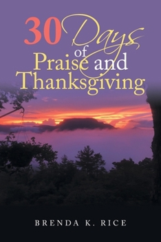 Paperback 30 Days of Praise and Thanksgiving Book