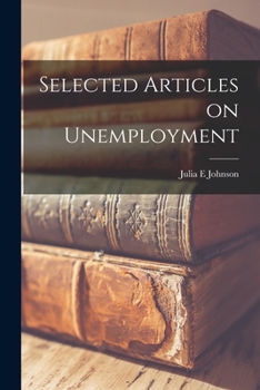 Paperback Selected Articles on Unemployment Book