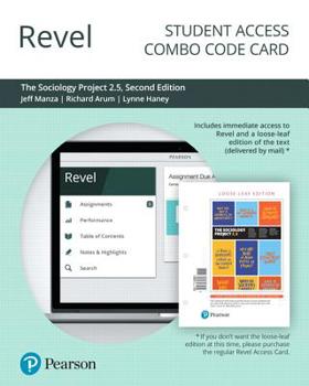 Printed Access Code Revel for the Sociology Project 2.5: Introducing the Sociological Imagination --Combo Access Card Book