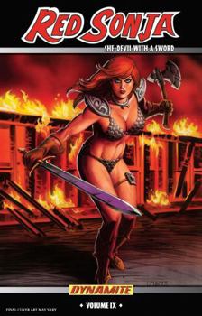Paperback Red Sonja: She-Devil with a Sword Volume 9: Machines of Empire Book