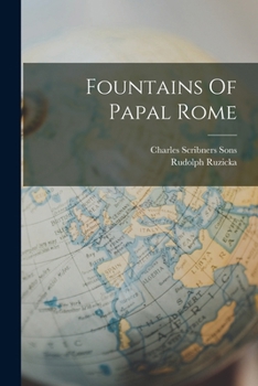 Paperback Fountains Of Papal Rome Book