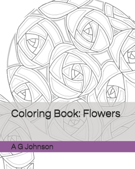 Paperback Coloring Book: Flowers Book