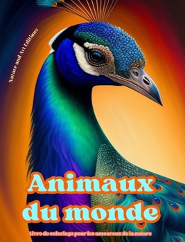 Animaux du monde - Livre de coloriage pour les amoureux de la nature - Scènes créatives et relaxantes du monde animal: Une collection de motifs puissa