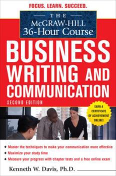 Paperback The McGraw-Hill 36-Hour Course in Business Writing and Communication, Second Edition Book
