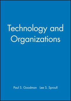 Paperback Technology and Organizations Book
