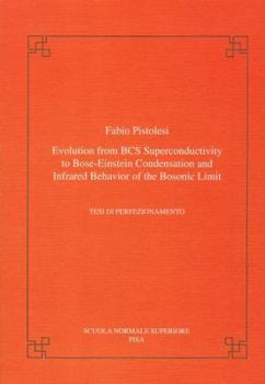 Paperback Evolution from BCS Super-Conductivity to Bose-Einstein Condensation and Infrared Behavior of the Bosonic Limit Book