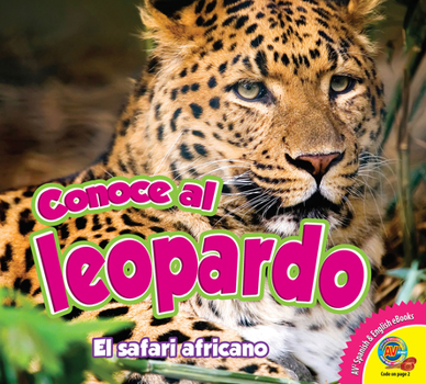 Library Binding Conoce Al Leopardo [Spanish] Book