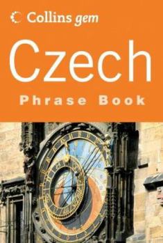 Paperback Czech Phrase Book (Collins Gem Series) (Czech and English Edition) [Czech] Book