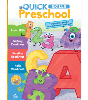 Paperback Quick Skills Preschool Workbook Book