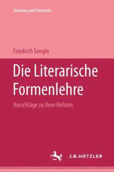 Hardcover Die Literarische Formenlehre [German] Book