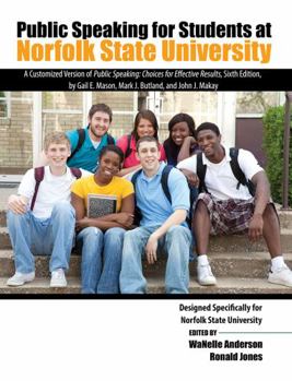 Spiral-bound Public Speaking for Students at Norfolk State University Book