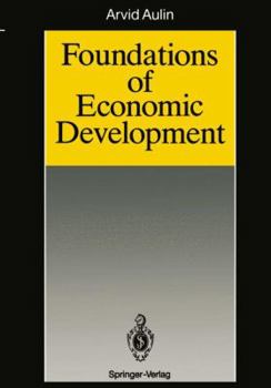 Paperback Foundations of Economic Development Book