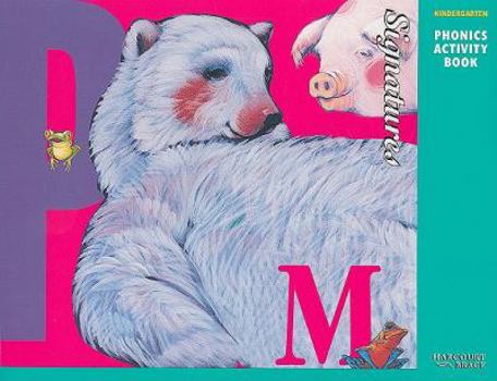 Paperback Phonics Activity Book: Kindergarten (Signatures) Book