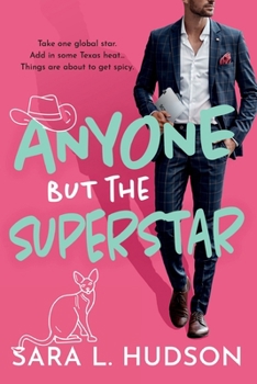 Paperback Anyone But The Superstar [Large Print] Book