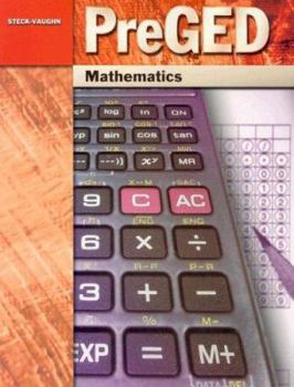 Paperback Pre-GED: Student Edition Mathematics Book
