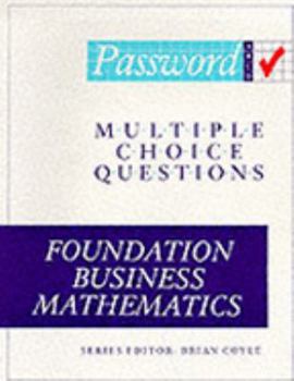 Paperback Foundation Business Mathematics (Password) Book