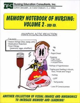 Paperback Memory Notebook of Nursing Book