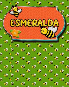 Paperback Handwriting Practice 120 Page Honey Bee Book Esmeralda: Primary Grades Handwriting Book K-2 Book