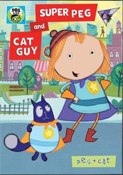 DVD Peg + Cat: Super Peg & Cat Guy Book