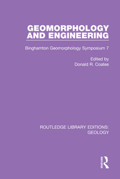Paperback Geomorphology and Engineering: Binghamton Geomorphology Symposium 7 Book