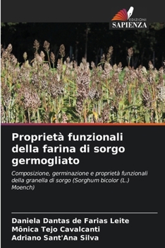 Paperback Proprietà funzionali della farina di sorgo germogliato [Italian] Book