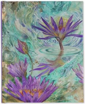 Hardcover Jrnl O/S Purple Lotus Book